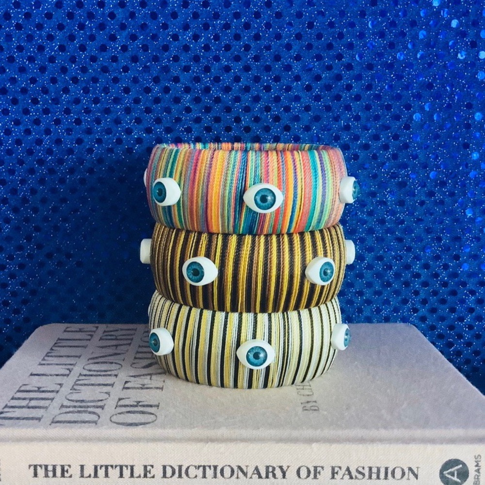 ✨🧿Vintage Evil Eye Bangle Bracelets🧿✨